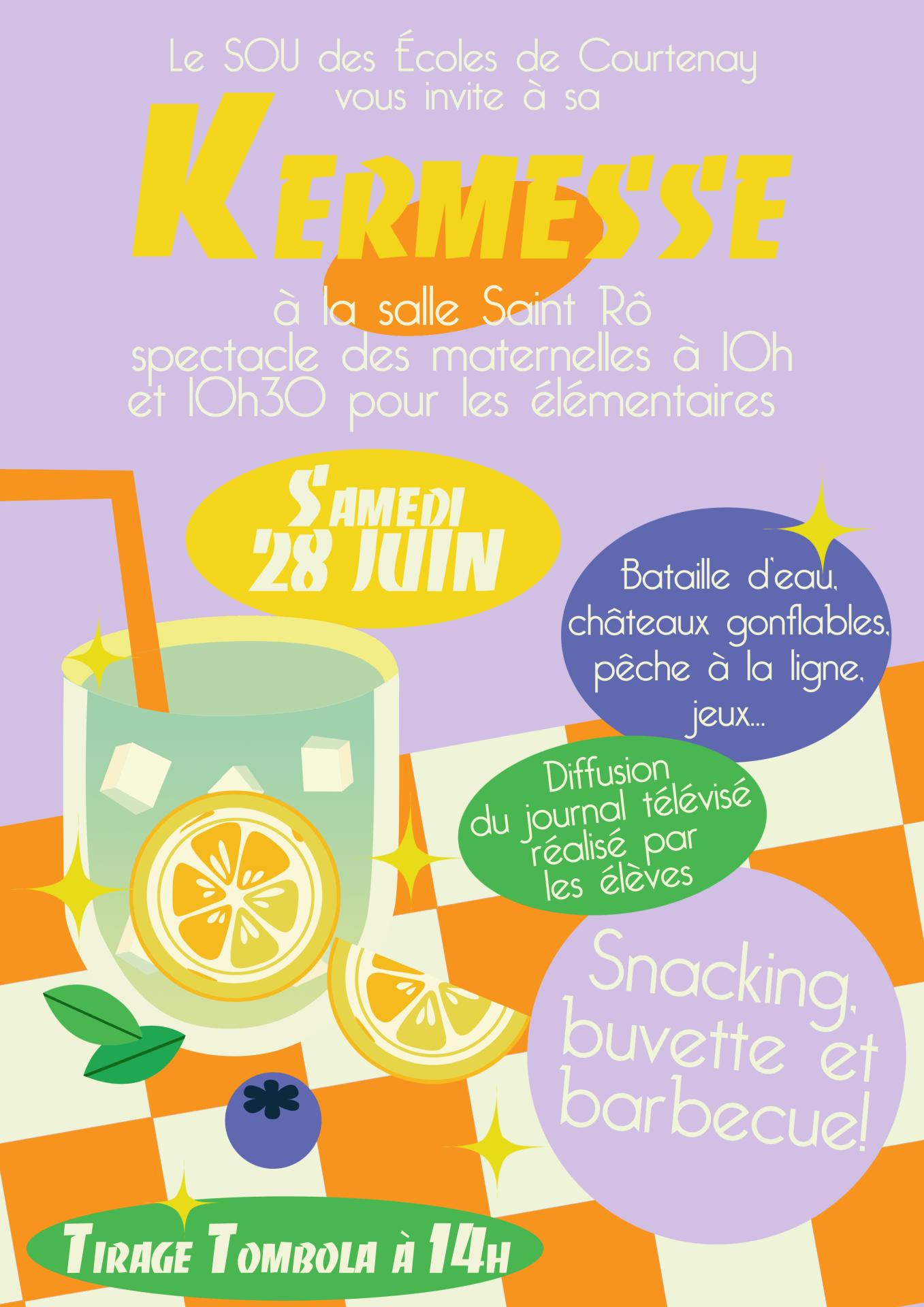 Affiche kermesse 2025 1