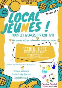 Local jeunes les mercredis